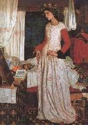 William Morris Prints Queen Guenevere (mk19) oil painting reproduction